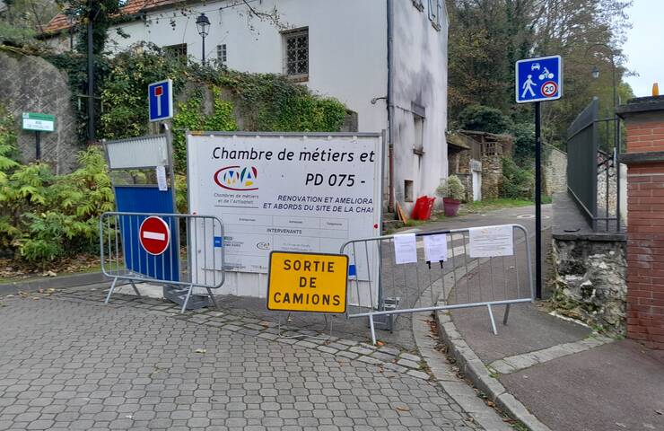 Photo de Fermeture temporaire de la rue de l’Égalité pour travaux : accès facilité pour les personnes à mobilité réduite